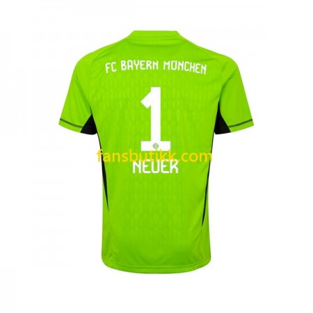 Fotballdrakt FC Bayern München Manuel Neuer 1 Keeper Bortetrøye 2023-2024 Kortermet